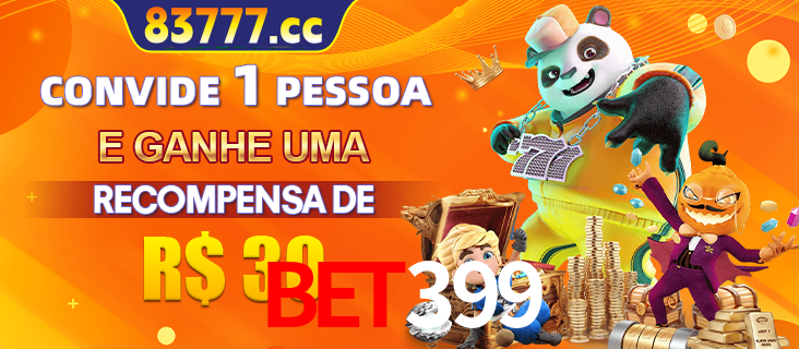 Banner institucional da bet399 sobre parceria de marcas e criação de uma marca de excelência, apresentando os mascotes de jogos populares como o Fortune Tiger.